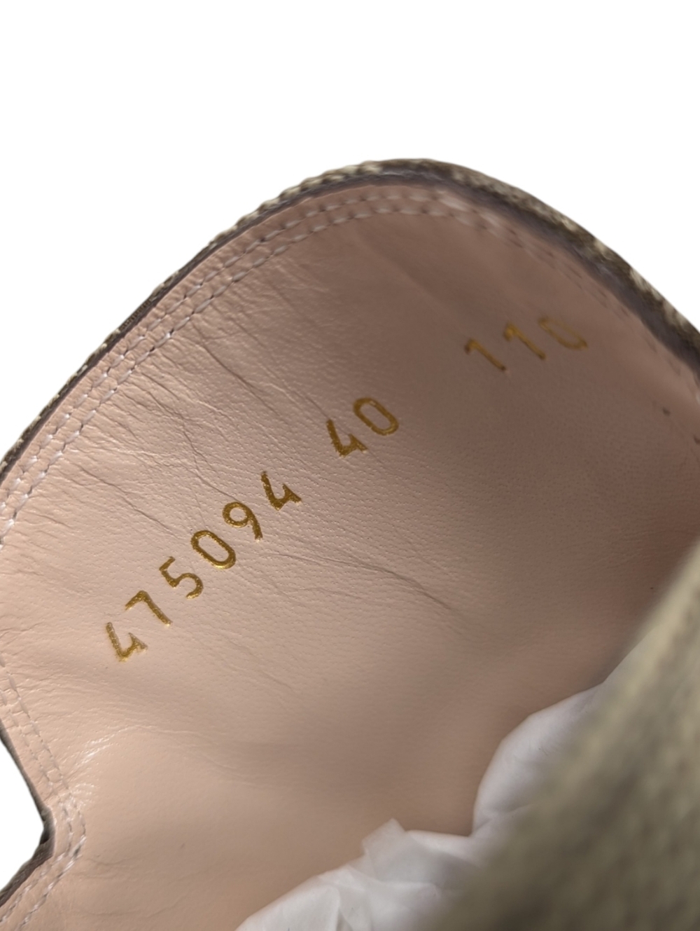 NIB Gucci Princetown Jumbo GG Monogram Horsebit Jacquard Loafer Mule Size EU 40 - Picture 10 of 13